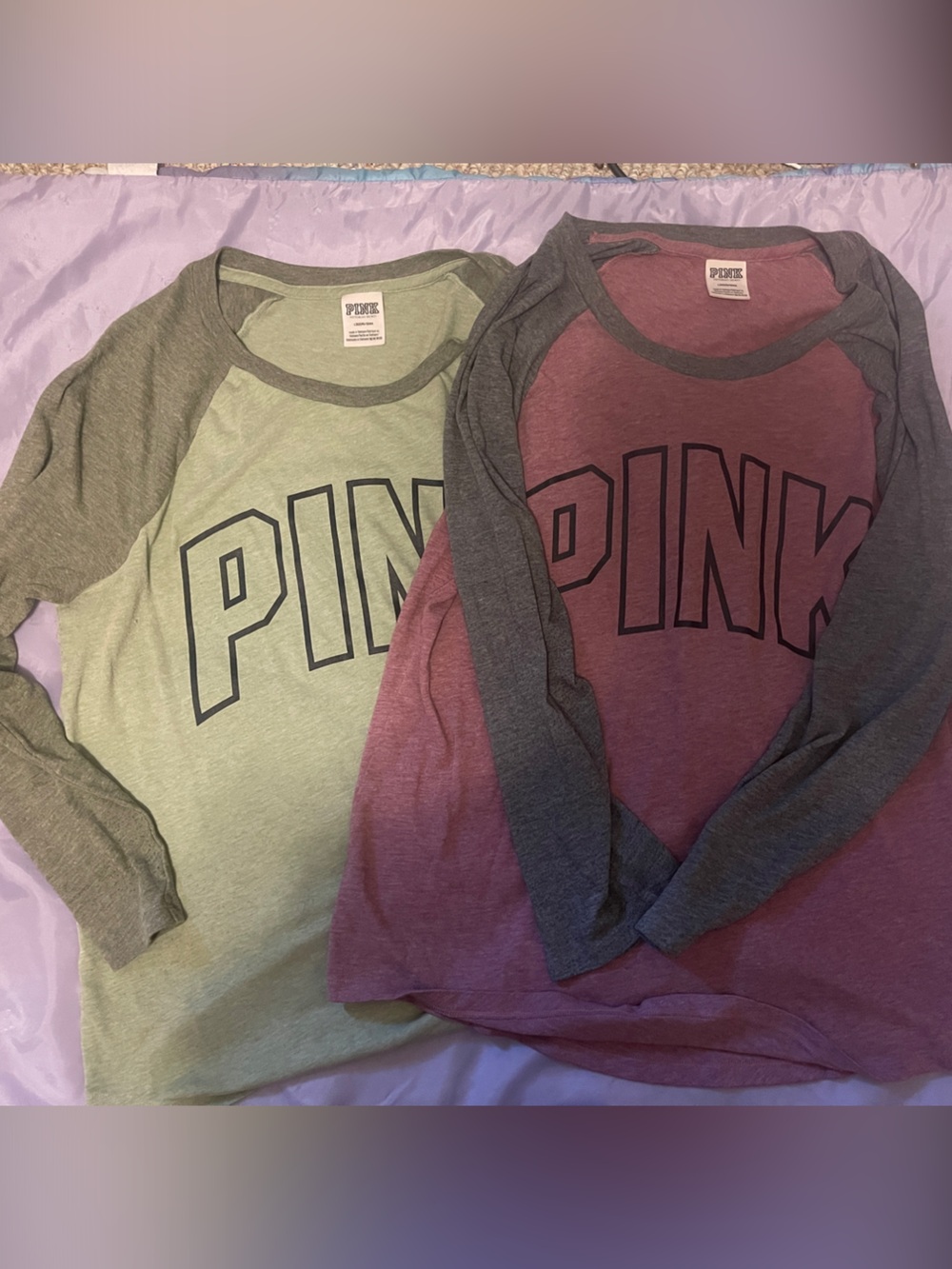 2 PINK Victoria's Secret women’s Large